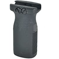 FMA Grip Delantero Vertical para Airsoft PTS Estilo RVG. AEG Grip Negro SWAT 20 mm Rail UK